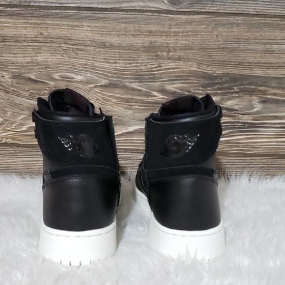 New Nike Air Jordan 1 Rebel XX Black High Tops - Picture 4 of 8